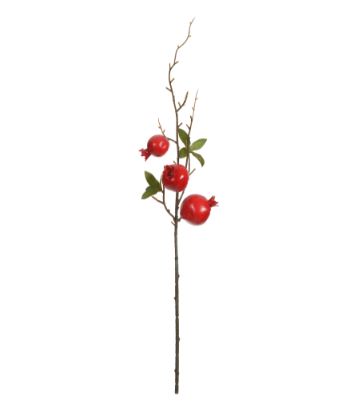 C.Galho Fruta X3 Vermelho 2T 67cm - Florarte