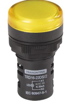 Sinalizador Trd16-22ds/2 24v Amarelo - Tramontina