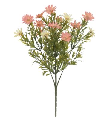 Buque Margarida X15 Laranja Outono Amarelo 34cm - Florarte