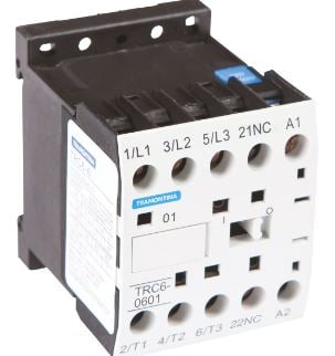 Mini Contator Tripolar TRC6-0601 6 A 220 Vca 1NF - Tramontina