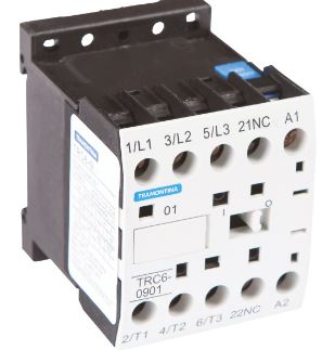 Mini Contator Tripolar TRC6-0610 6A 220 Vca 1NA -Tramontina