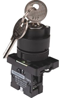 Botão Seletor Com Chave TRP2-EG21 1NA 2 Posições - Tramontina