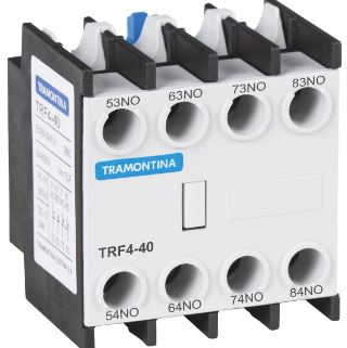 Contato Auxiliar Frontal para Contator TRF4-40 4NA - Tramontina
