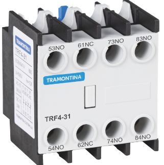 Contato Auxiliar Frontal para Contator TRF4- 31 3NA+1NF - Tramontina