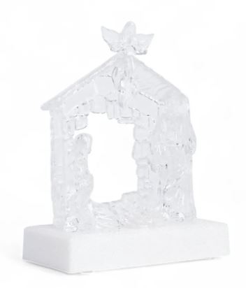 Sagrada Familia Com Led Incolor 17cm - Cromus