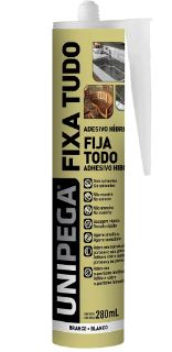 Adesivo Fixa Tudo Branco 280ml - Unipega