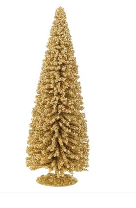 Arvore Decorativa Com Base Ouro 50cm - Cromus