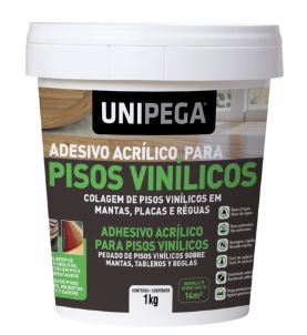 Cola para Pisos Vinílicos 1kg - Unipega