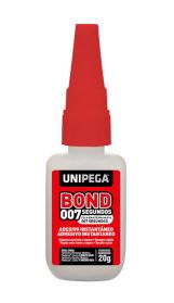 Cola Instantânea Bond 007 Frasco 20g - Unipega