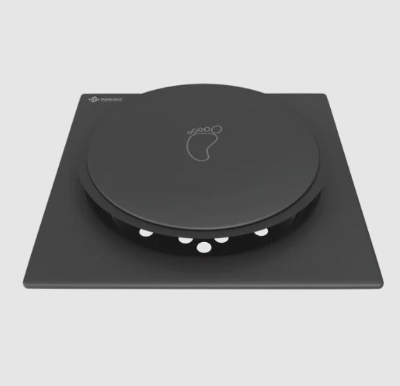 Ralo Inteligente Click-Up Quadrado 15x15cm Black Egaplast