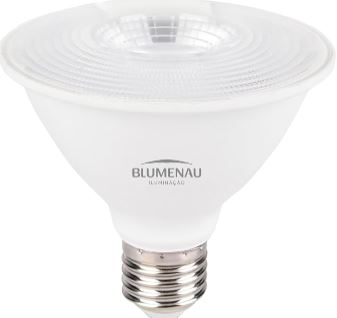 Lâmpada Led PAR30 E27 9,8W 950Lm Bivolt 6500K - Blumenau