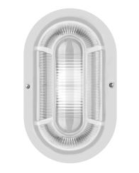 Luminária Tartaruga Clean Externa Baranca Plástico E27 IP41 - Blumenau