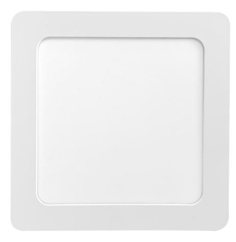Painel Play Sobrepor Quadrado Branco 12w 4100k - Blumenau