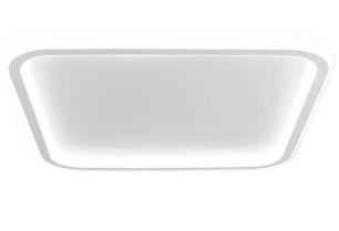 Plafon LED Quadrado 32W 6500K Alva Branco Bivolt - Blumenau