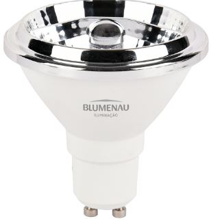 Lâmpada Led  AR70 GU10 4,8W 330Lm Bivolt 4000K - Blumenau