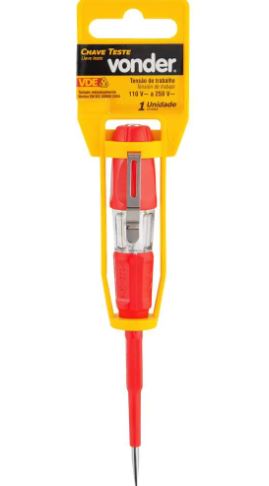 Chave Teste 140mm isolada VDE Vonder