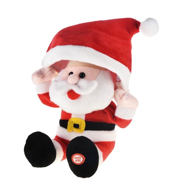 Noel Com Gorro Decorativo Com Som e Movimento - Cromus