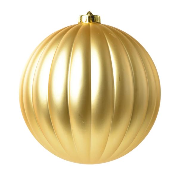 Bola De Enfeite Ouro 15cm - Cromus