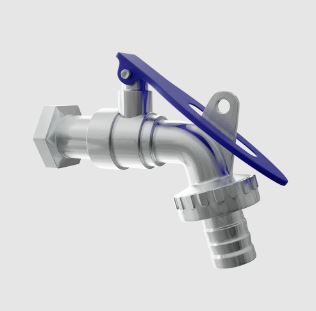 Torneira de Esfera Cadeado Para Jardim 1/4 - Egaplast
