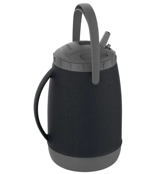 Garrafa Atacama Isotérmica com Bico 2,5 Litros Preto  - Soprano