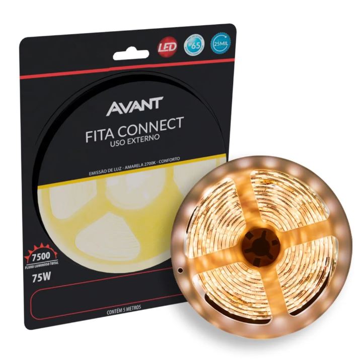 Fita Led Connect 15w 2700k 5 Metros 220v - Avant