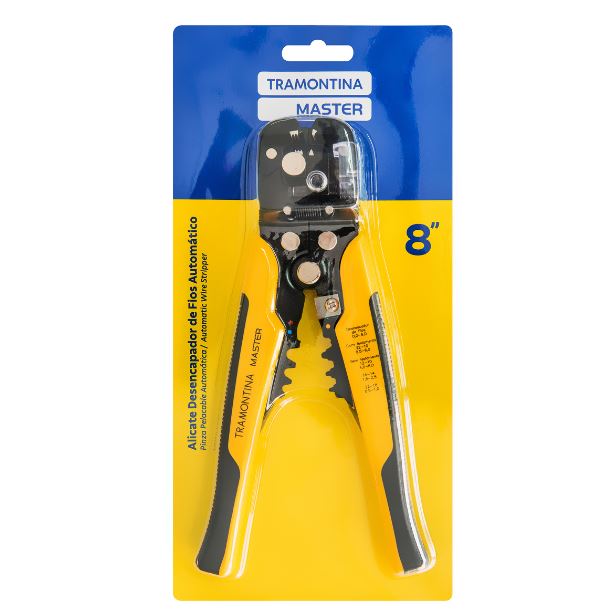 Alicate Desencapador de Fios Automático 8   - Tramontina Master