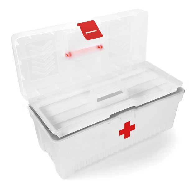 Caixa Plástica Para Medicamentos 17” - Tramontina