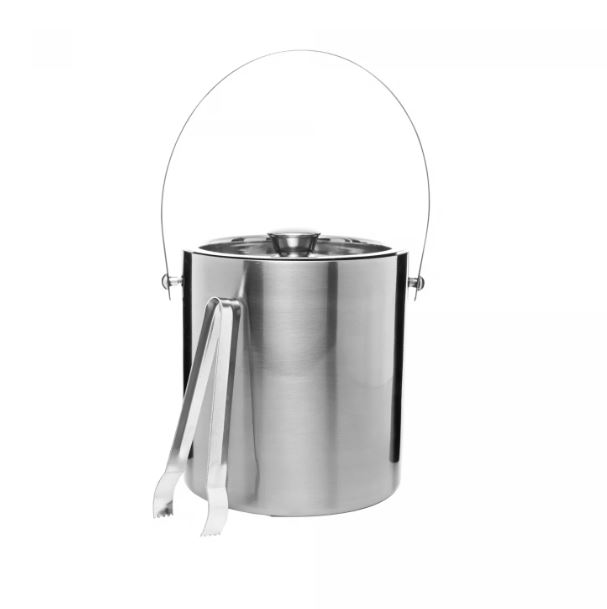 Balde de Gelo de Aço Inox Old Fashioned - Wolff