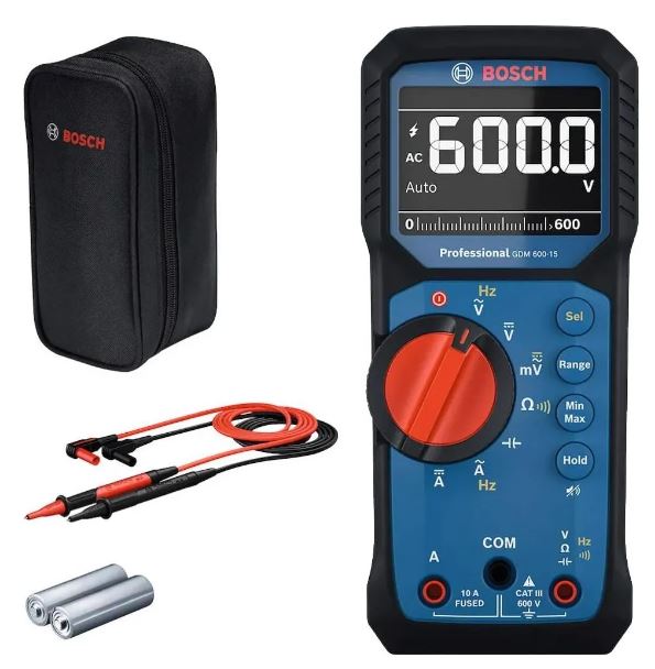 Multímetro Digital Trms Gdm 600-15 - Bosch