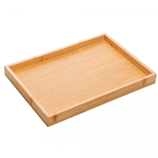 Bnadeja Retangular Nature 28x21cm Bambu - Lyor