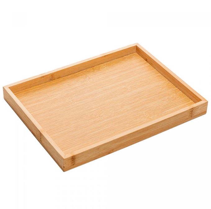 Bandeja Retangular Nature 33x22cm Bambu - Lyor
