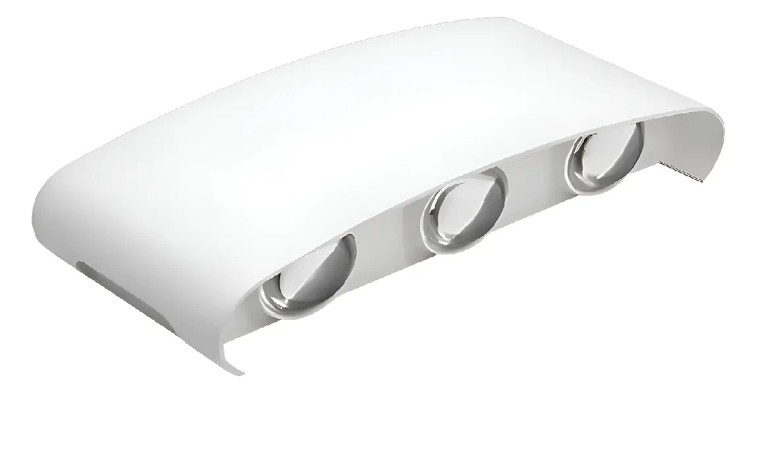 Arandela Led ALM-102 6W 3000K 3F Branco Nitrolux