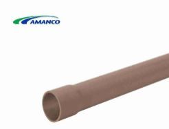 Tubo 40mm P/agua C/6mts Marron Amanco