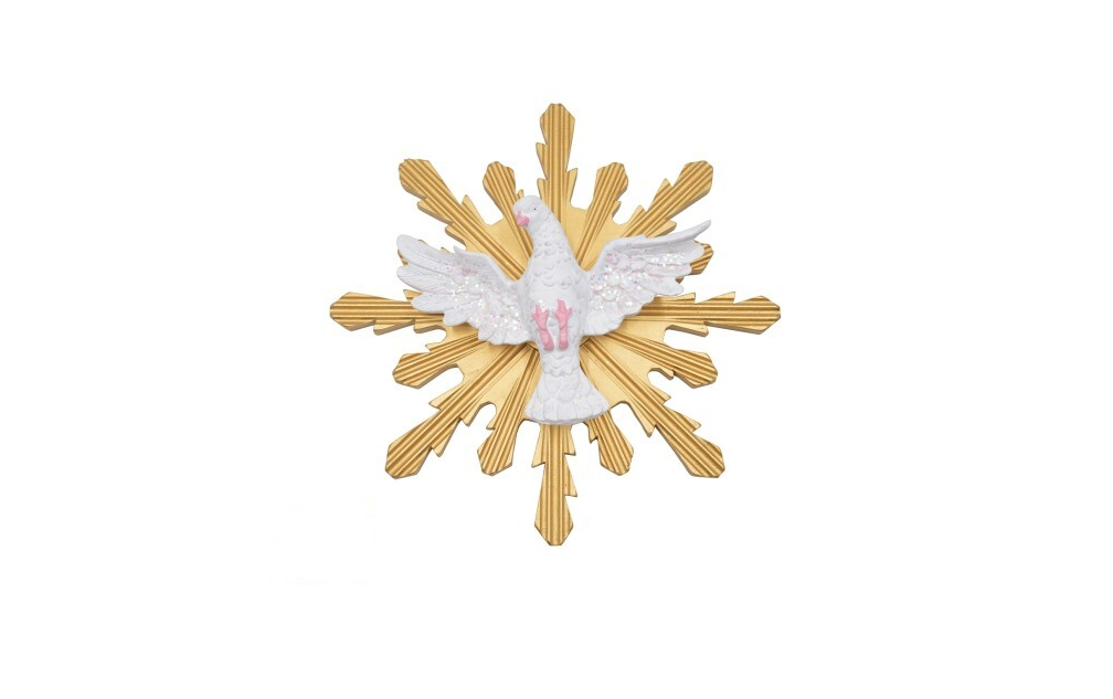 Escultura Divino Espirito Santo 30cm - Zona Livre