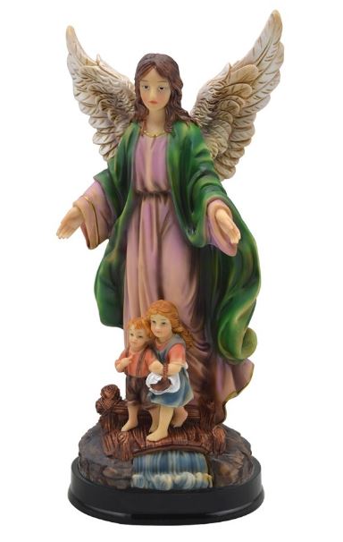 Escultura Anjo Da Guarda 22cm - Zona Livre