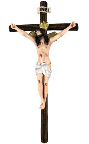 Crucifixo De Parede 33 Cm - Zona Livre