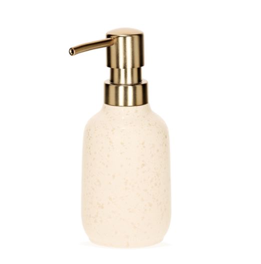 Porta Sabonete Liquido Em Cerâmica 16cm Mart