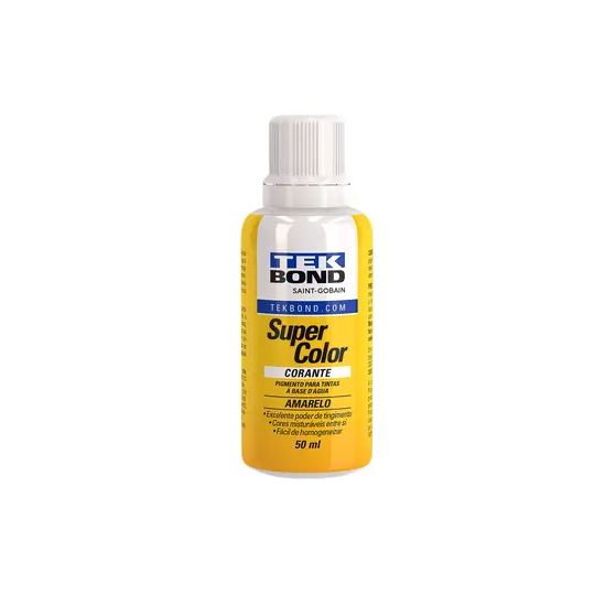 Corante Liquido Amarelo 50ml Teckbond