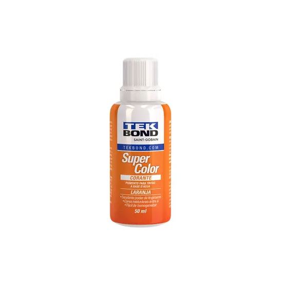 Corante Liquido Laranja 50ml Teckbond