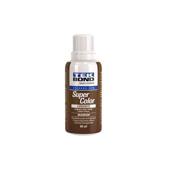 Corante Liquido Marrom 50ml Teckbond