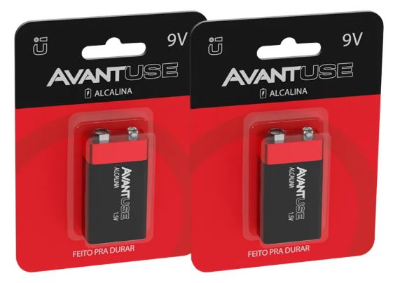 Bateria Alcalina 9v Avant
