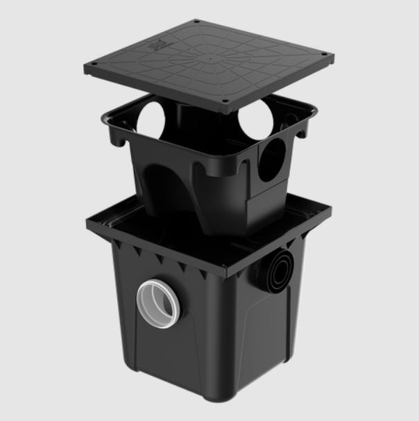 Caixa Coletora de Gordura com Cesto DN100 42 Litros Herc