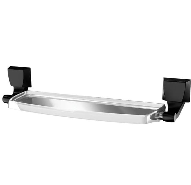 Porta Shampoo Quadra 2028 F24 Preta Lorenzetti