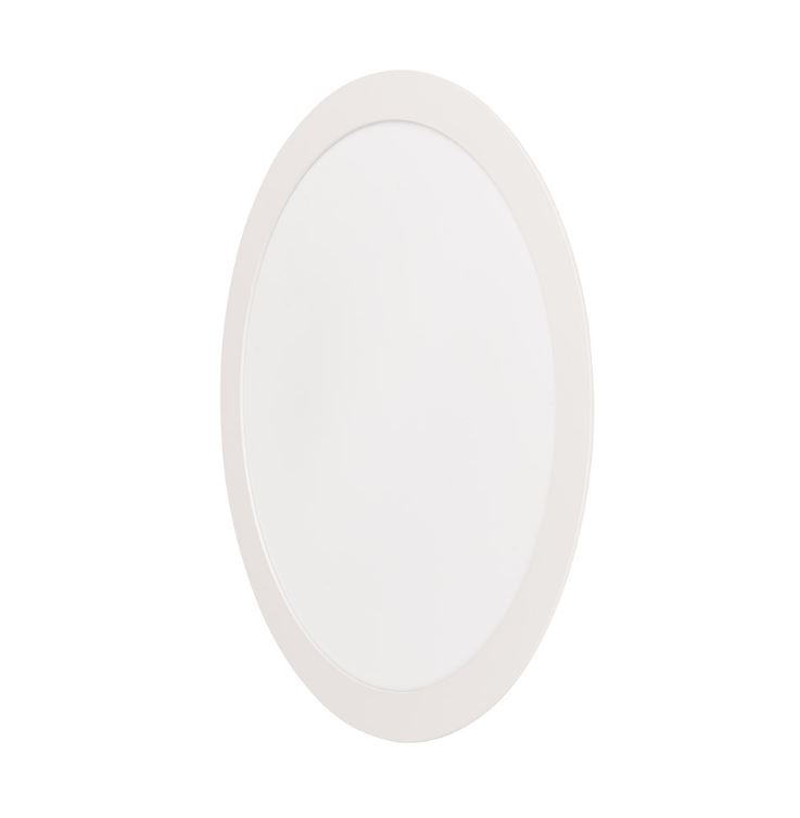 Painel Led Play Embutir Redondo 18w 3000k Branco Blumenau