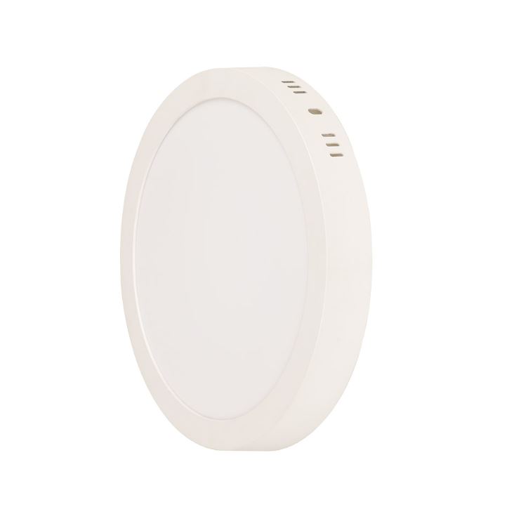Painel Led Play Sobrepor Redondo 18w 3000k Branco Blumenau