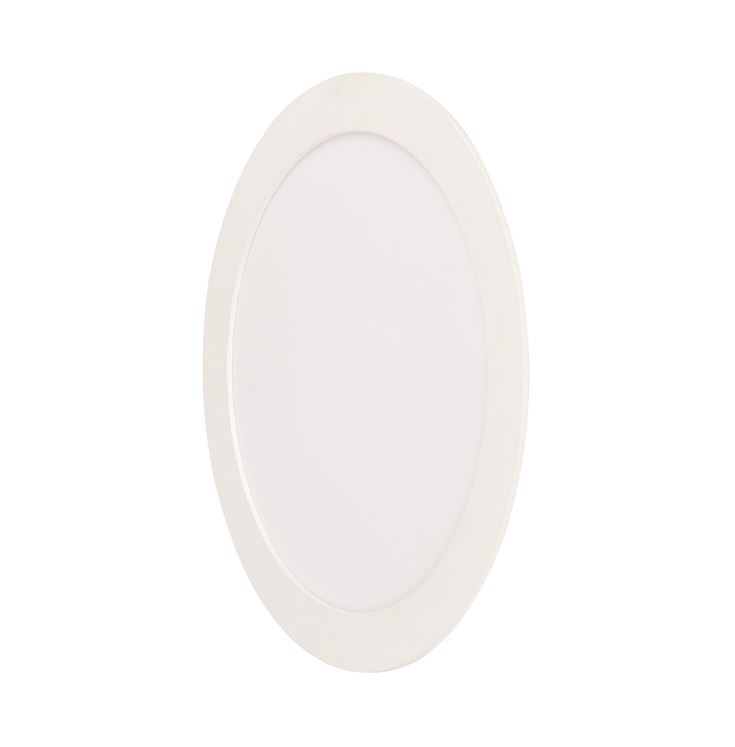 Painel Led Play Embutir Redondo 24w 6500k Branco Blumenau