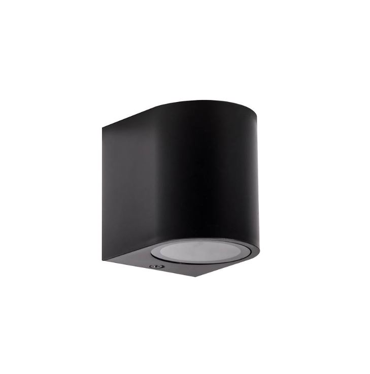 Arandela Auti 1 Facho Redonda IP54 Preto Blumenau