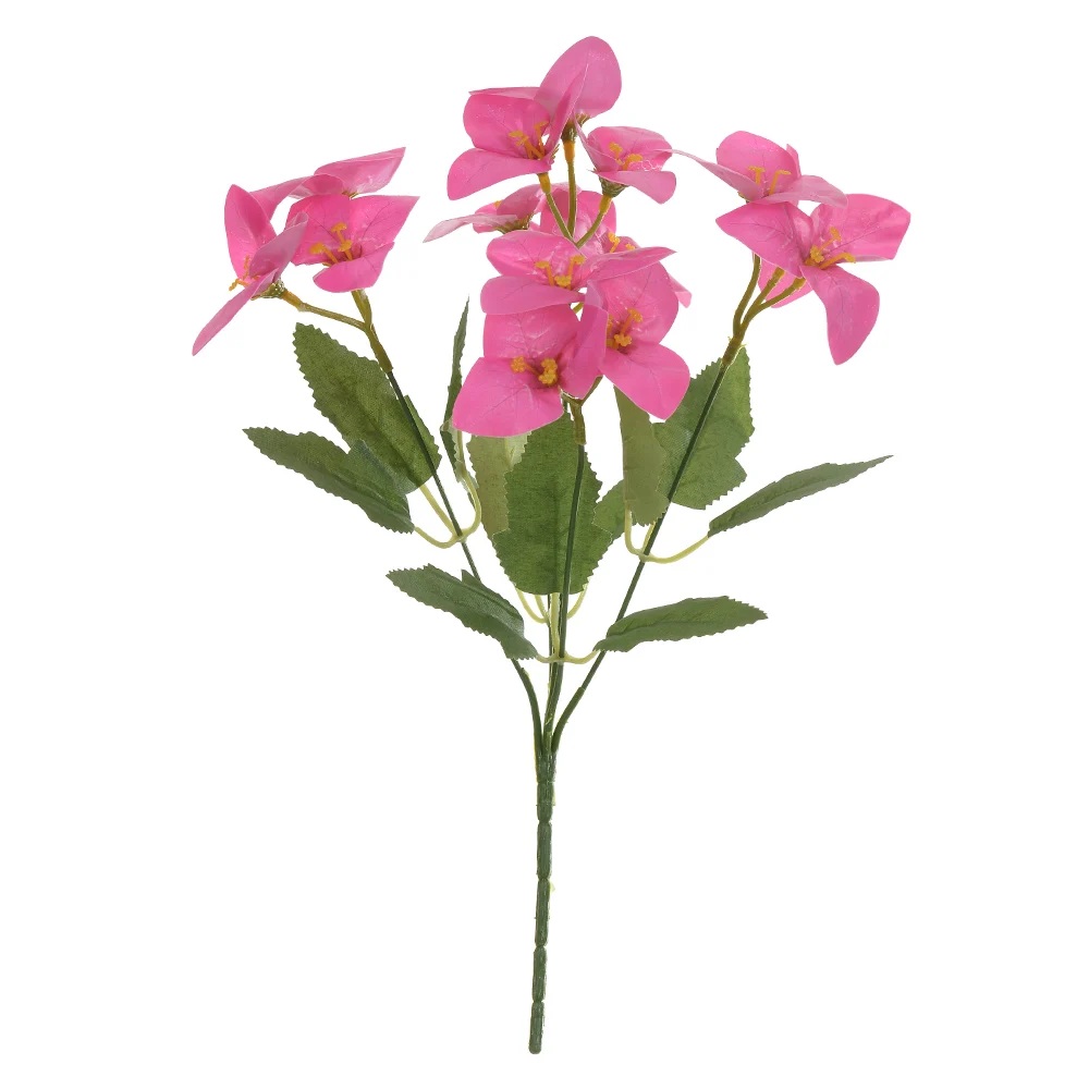 Buque Bougainville Real Toque X15 Fucsia 35cm Florarte