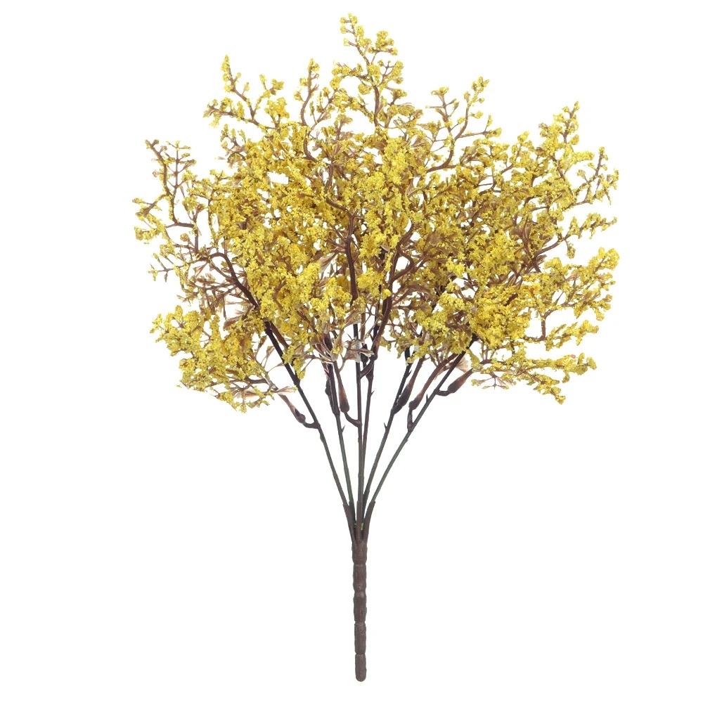 Buque Gypso X18 Amarelo 33cm Florarte