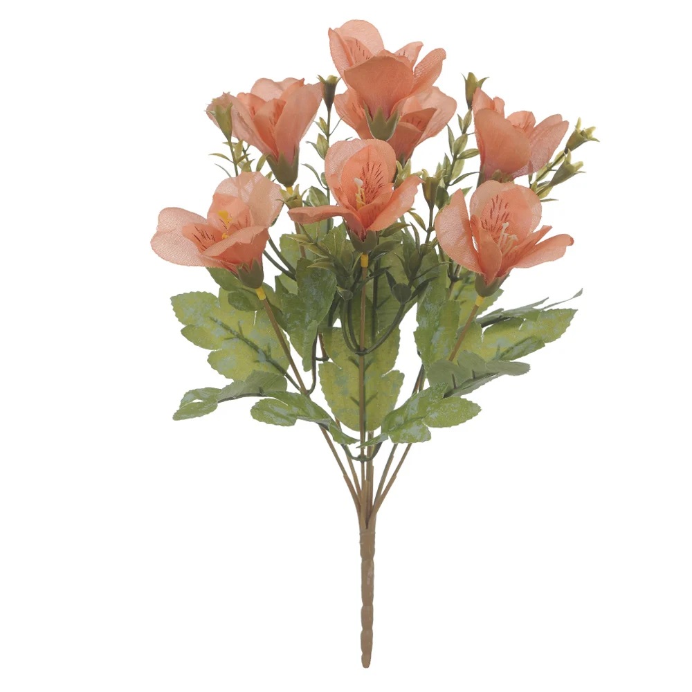 Buque Astromelia X7 Laranja Outono 34cm Florarte